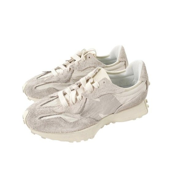 NEW BALANCE 327 Unisex Wrapped Premium Suede Crinkle Shell Sneakers Size 8 NWT - Picture 8 of 16